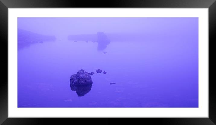 Levers Water Mists Framed Mounted Print by Simon Wrigglesworth
