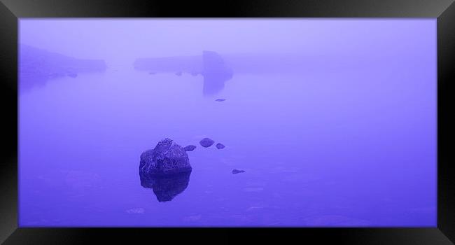 Levers Water Mists Framed Print by Simon Wrigglesworth
