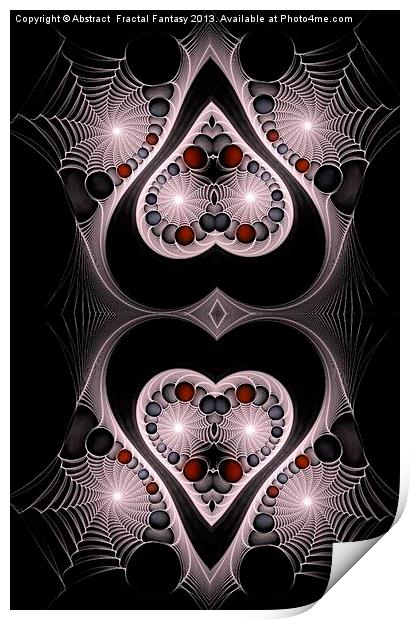 Road Angel Print by Abstract  Fractal Fantasy