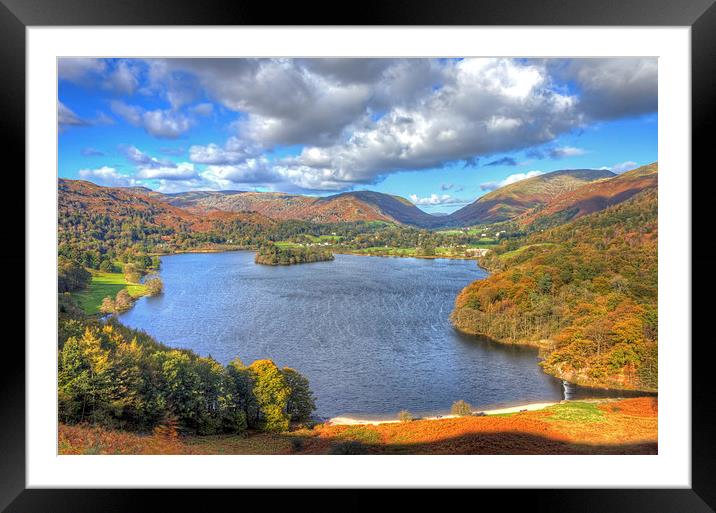 Grasmere Framed Mounted Print by Roger Green