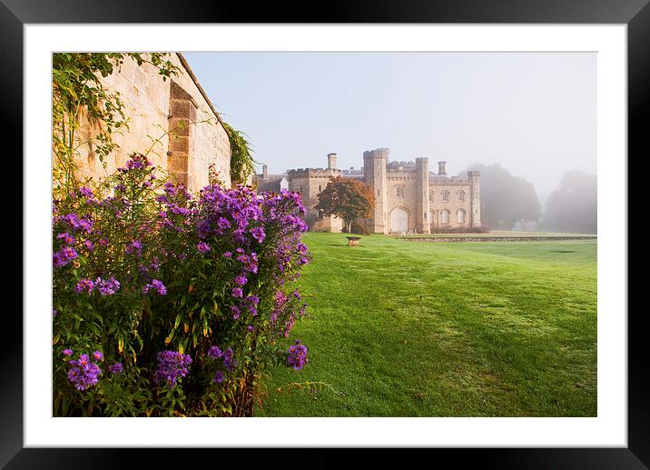 Castle with a view Framed Mounted Print by Dawn Cox