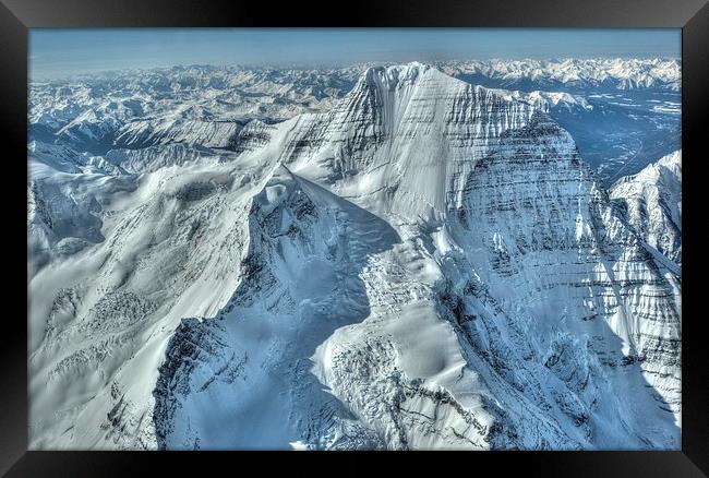 Mount Robson Framed Print by Gurinder Punn