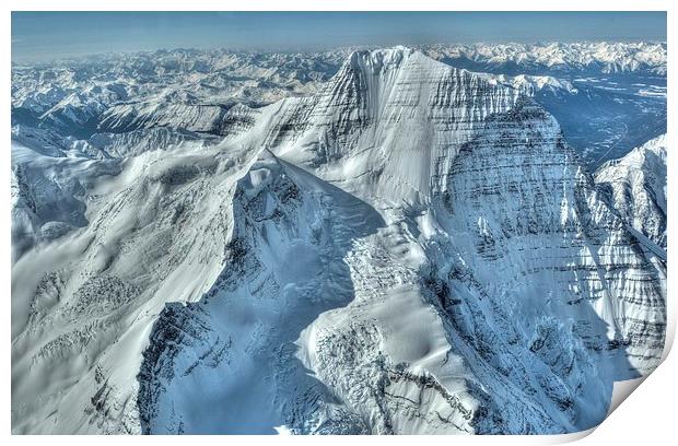 Mount Robson Print by Gurinder Punn