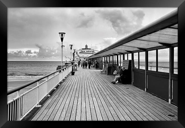 Bournemouth Pier Framed Print by Dan Ward