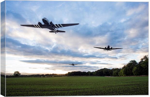 D-Day Canvas Print by J Biggadike