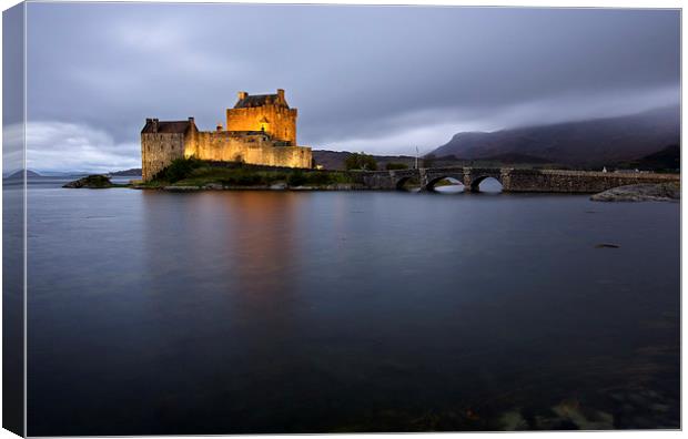 Eilean Donan Castle Canvas Print by R K Photography