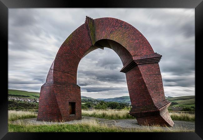 Twisted Chimney Framed Print by Purple OneTwoEight
