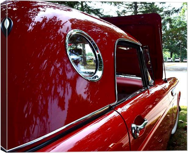 Thunderbird With Opera Window Canvas Print by Pamela Briggs-Luther