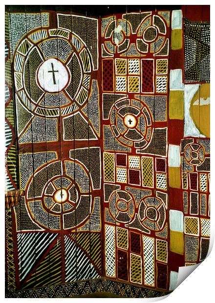 Tiwi Art Print by Carole-Anne Fooks