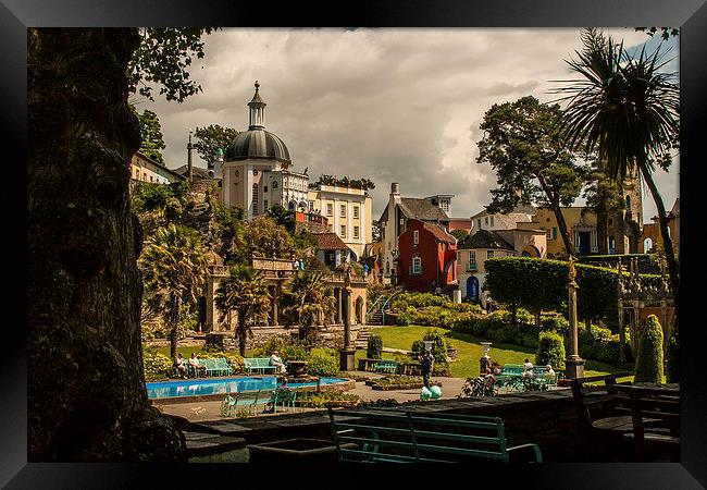 Portmeirion Village in North wales Framed Print by Peter McCormack