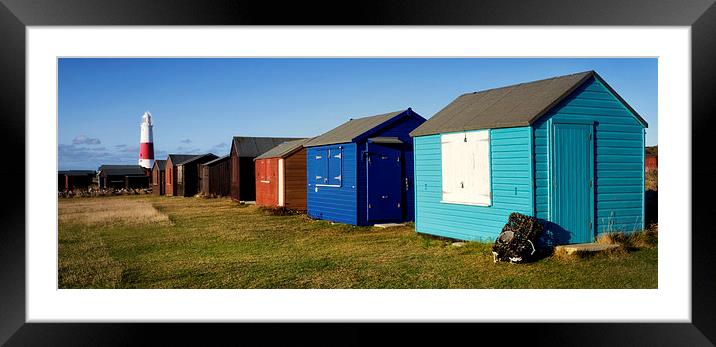 Home from Home at Portland Bill Framed Mounted Print by Chris Frost