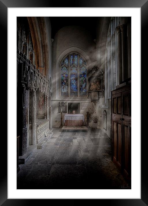 THE CHAPEL Framed Mounted Print by Rob Toombs