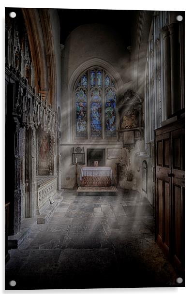 THE CHAPEL Acrylic by Rob Toombs