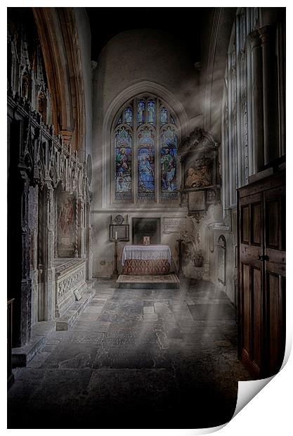 THE CHAPEL Print by Rob Toombs