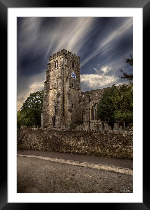 THE BELL TOWER Framed Mounted Print by Rob Toombs