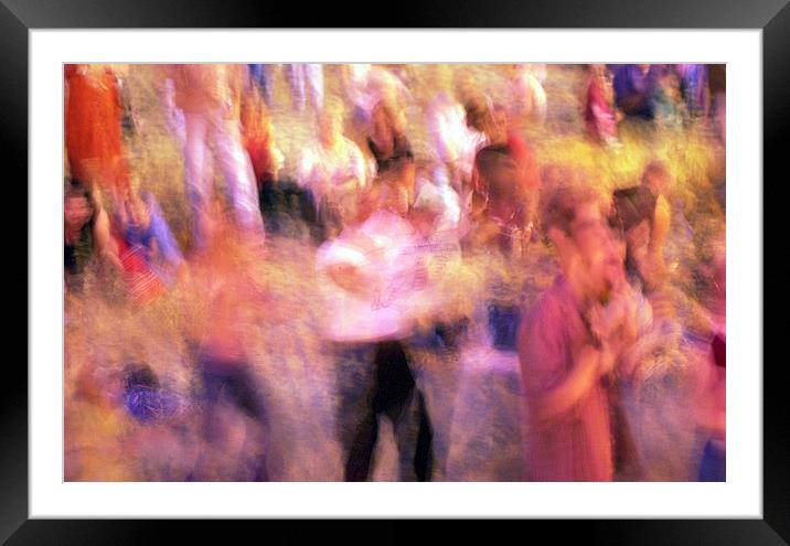 JST1582 Dancing on the beach Framed Mounted Print by Jim Tampin