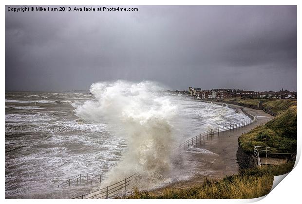 Stormy day 2 Print by Thanet Photos