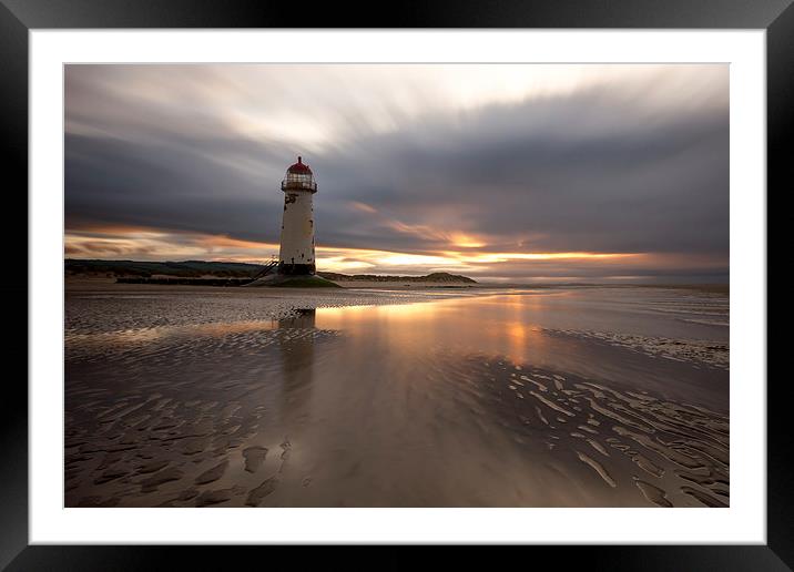 Talacre lighthouse Framed Mounted Print by Paul Farrell Photography