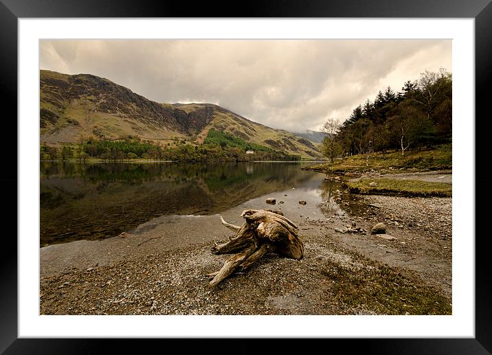 Buttermere Framed Mounted Print by John Hare