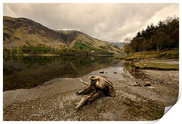 Buttermere Print by John Hare