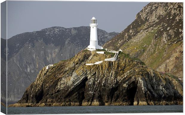 South Stack Lighthouse Canvas Print by James Lavott