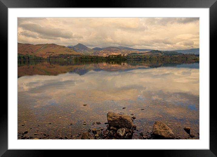 Buttermere Views Framed Mounted Print by John Hare