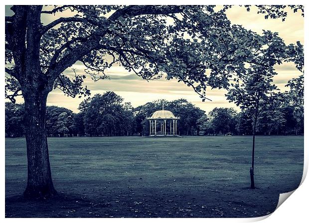 Duthie Park Print by Vicky Mitchell