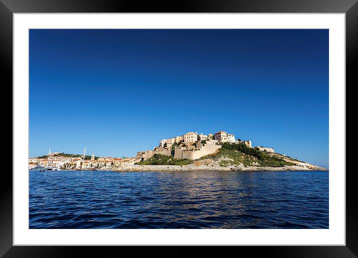 Calvi Framed Mounted Print by Kevin Tate