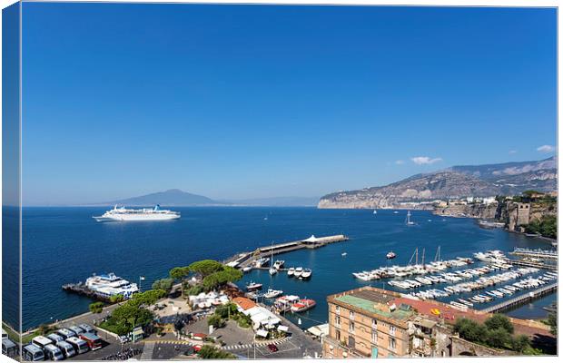Sorrento Harbour Canvas Print by Kevin Tate
