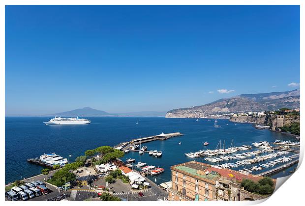 Sorrento Harbour Print by Kevin Tate