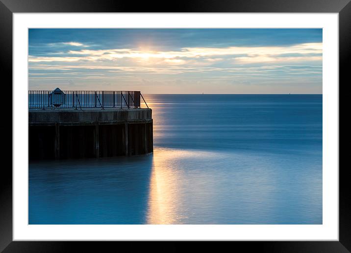 The Harbours Mouth Framed Mounted Print by Gail Sparks