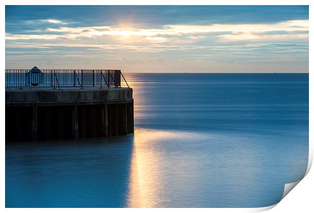 The Harbours Mouth Print by Gail Sparks