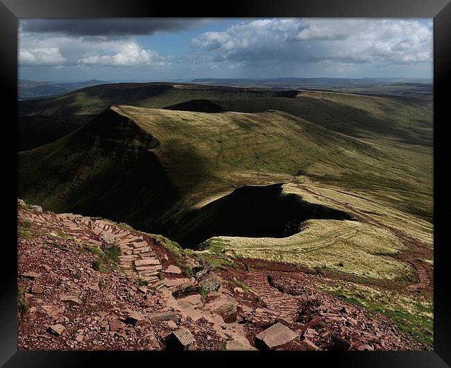 Brecon Beacons Framed Print by Kevin OBrian