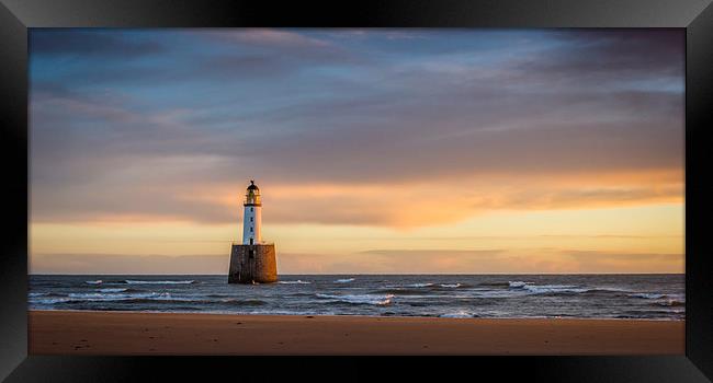 Rattray Dawn Framed Print by Charles Bruce