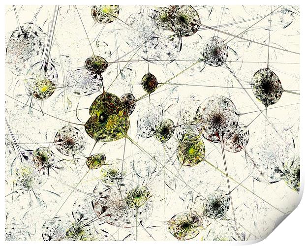 Neural Network Print by Anastasiya Malakhova