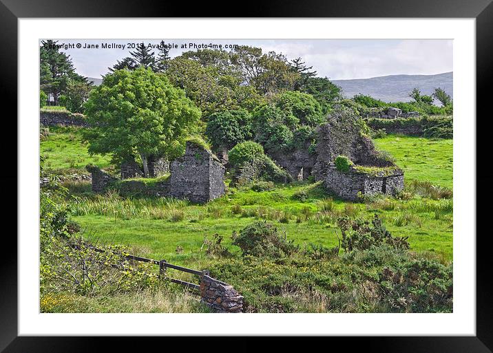 O’Connell Homestead Ireland Framed Mounted Print by Jane McIlroy