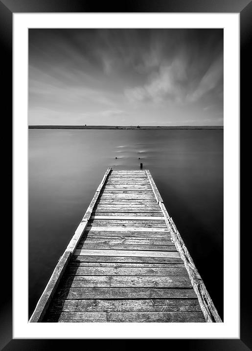 The Old Jetty Framed Mounted Print by Chris Frost