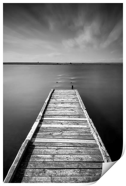 The Old Jetty Print by Chris Frost