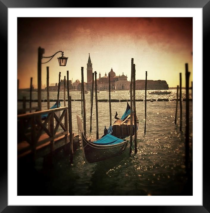 Venice Lagoon Framed Mounted Print by Scott Anderson