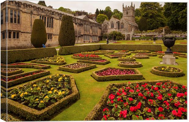 Lanhydrock House and Garden Canvas Print by Thomas Schaeffer