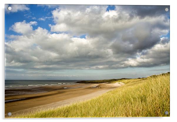 Deserted Beach Acrylic by Lynne Morris (Lswpp)