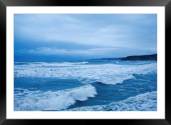 Scarborough Blues Framed Mounted Print by Ian Middleton