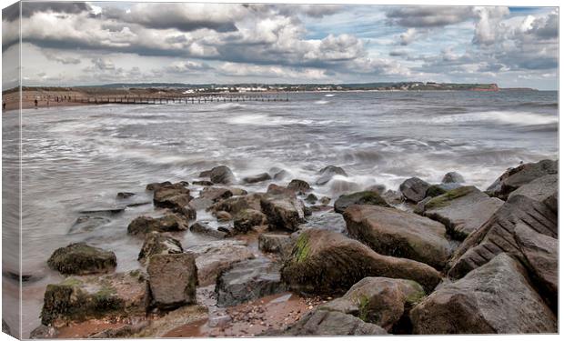 Windy on the Warren Canvas Print by Andy dean