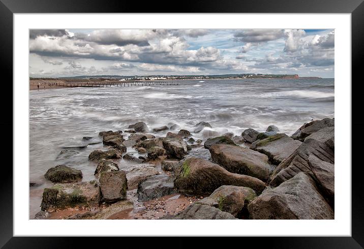 Windy on the Warren Framed Mounted Print by Andy dean