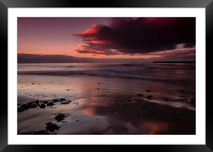 Broughty Ferry Sunrise Framed Mounted Print by Ben Hirst