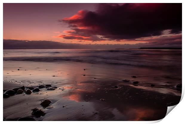 Broughty Ferry Sunrise Print by Ben Hirst