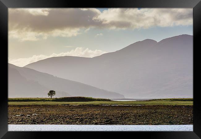 Ardintoul Point Framed Print by Gary Finnigan