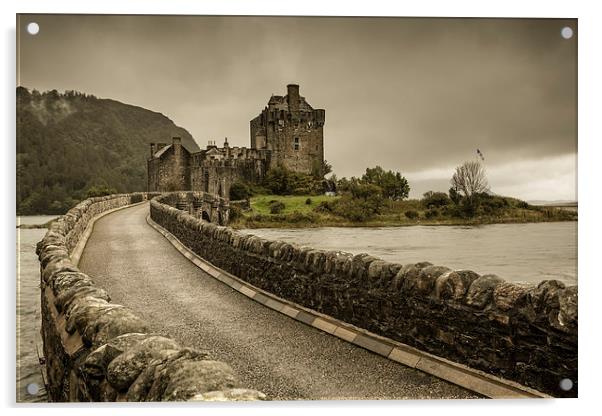Eilean Donan Castle Acrylic by David Lewins (LRPS)