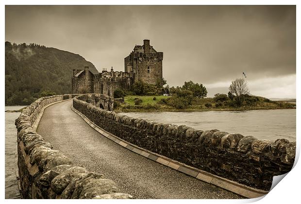 Eilean Donan Castle Print by David Lewins (LRPS)