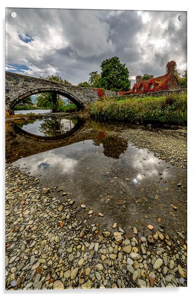 Stone Bridge Acrylic by Adrian Evans